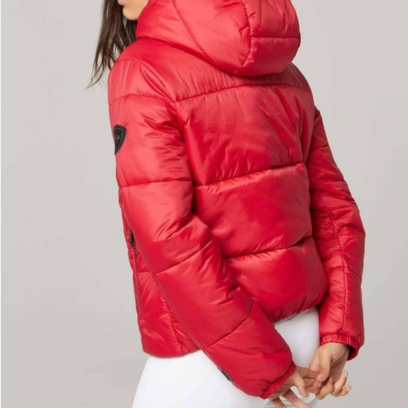 DENALI BOMBER JACKET Red Size Small - Picture 5 of 5